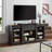 Media Console Table With Large Storage Cabinet, Modern TV Media Entertaionment Stand