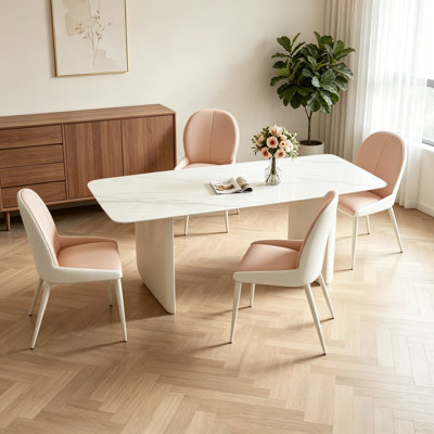 Ensemble de table de salle à manger romantique