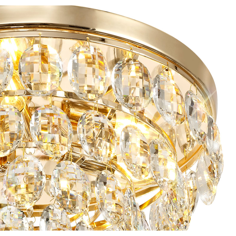 Flush Mount, French Gold