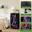 Commode 4 tiroirs pour la chambre à coucher Cosmic Scène vive Planètes colorées Nébuleuse Galactique Petite grande commode à vêtements pour organisateurs de placard avec commode