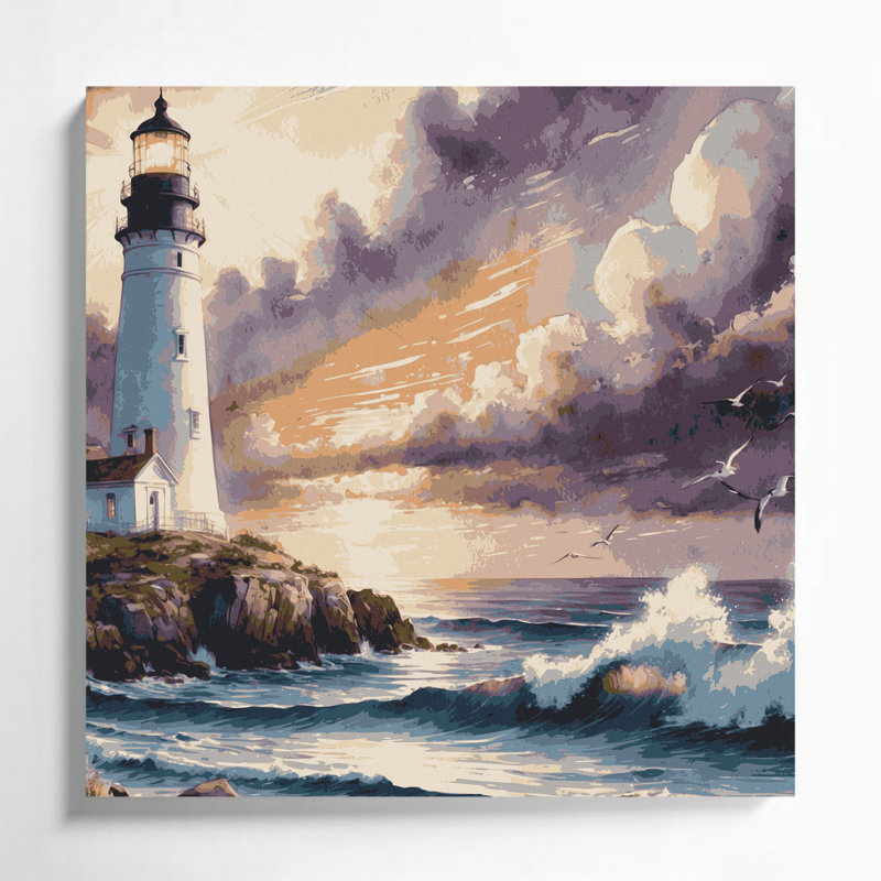 Art mural sur toile rose, H 16 po x l 16 po