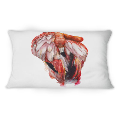 Coussin Sky Bird Flamingo In A Wildlife