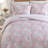 Laura Ashley Heather Garden Cotton Reversible Pink Comforter Set-110428660