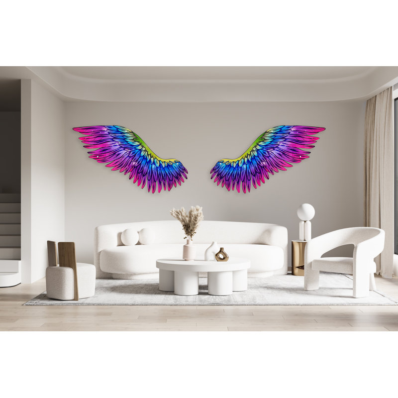 Décoration murale ailes d'ange