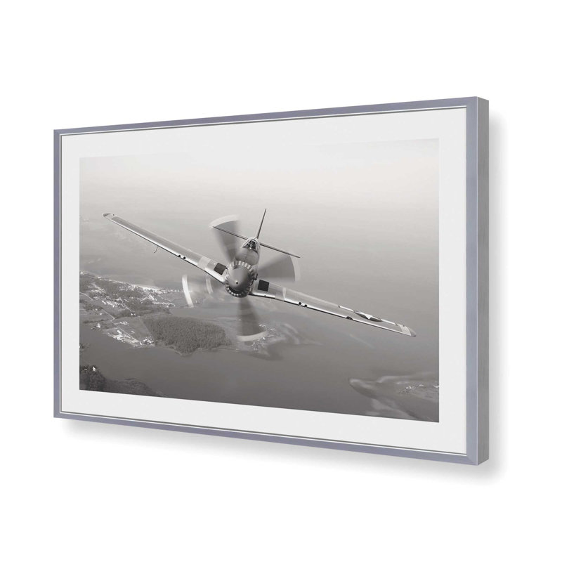 «Silent Wings», reproduction sur papier mat d'archives, H 12,25 po x l 15,25 po, Chrome poli