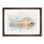 Pacific Coast Sunset in Abstract - Picture Frame Graphic Art Print-55735615-55735616