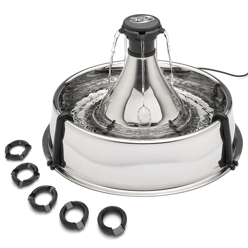 Drinkwell® Stainless Multi-Pet Pet Fountain