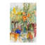 «Blue Bottle» par Mattox, reproduction d'aquarelle sur toile tendue-30394707