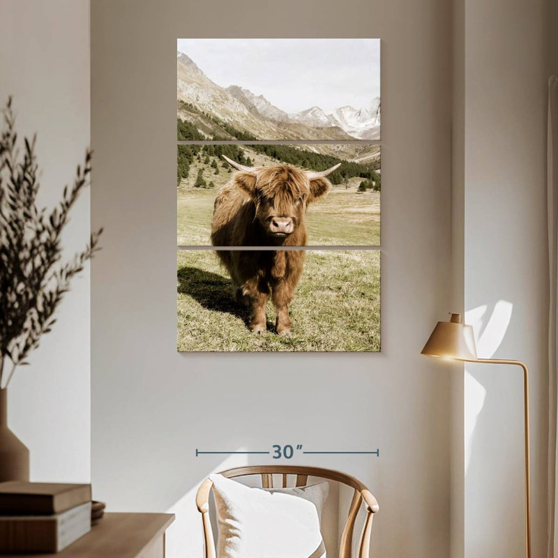 Brampt Oetztal Alps, 65" H x 42" W