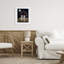 «Ghost And Haunted House», reproduction encadrée sous verre, design par Arlington Prints-641624579-641624580