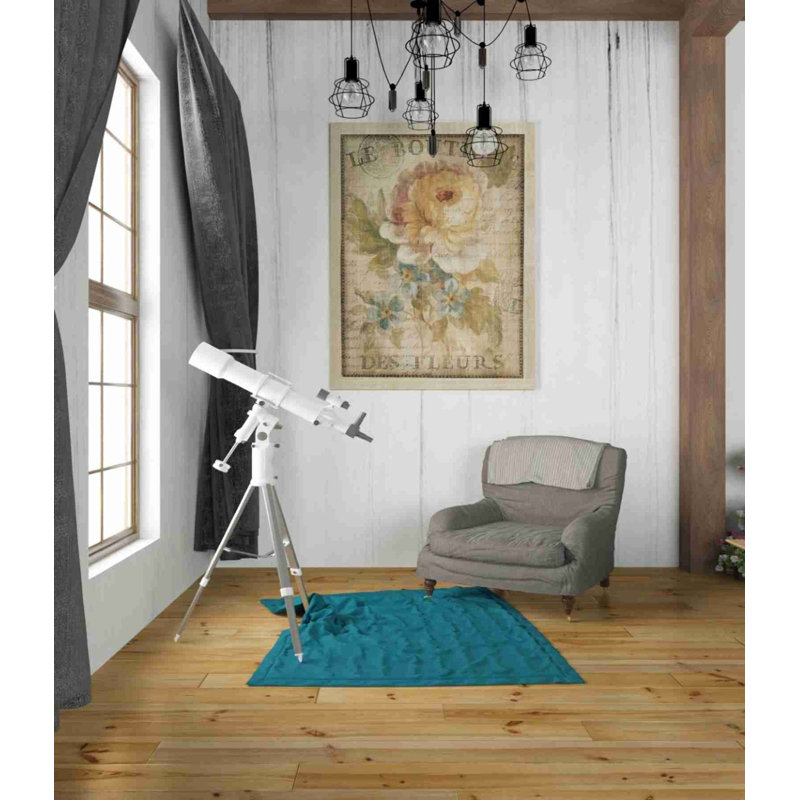 «Parisian Flowers I» par Danhui Nai, art mural sur toile, H 34 po x l 26 po x P 1,25 po