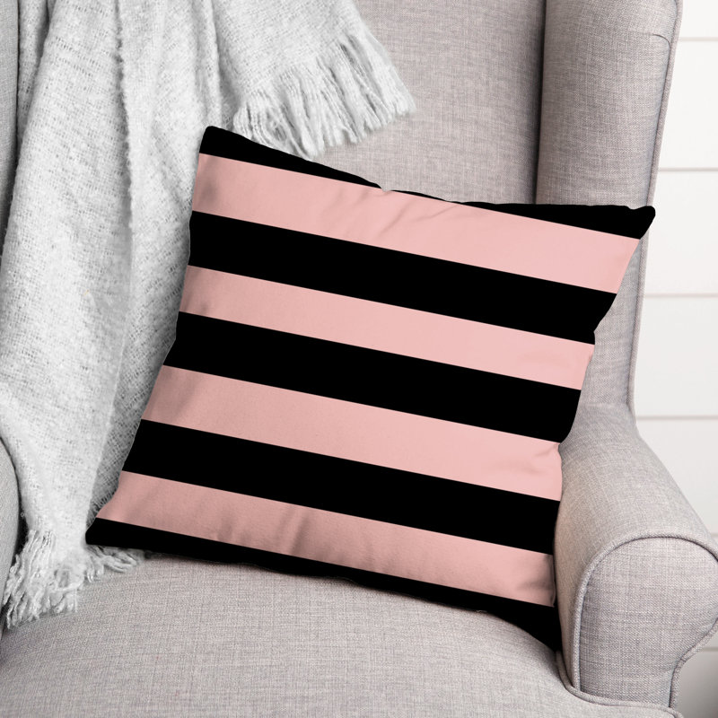 Striped Throw Pillow, 16" x 16"