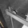 48" W x 76" D x 76" H Frameless Shower Stall with 10 mm Tempered Glass Soft System