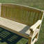 Gosnold Solid Wood Outdoor Bench-1779714877