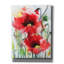 «Red Poppies» par Karin Johannesson, art mural sur toile-1263172185