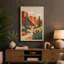 Desert at Noon Southwestern - Wrapped Canvas-1297275710-1297275697