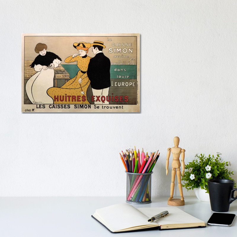 Vintage Ad Poster - Wrapped Canvas Rectangle Print, 20.32 cm H x 30.48 cm W