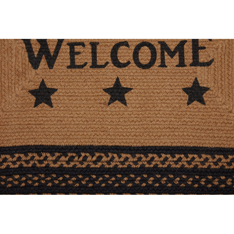 Tapis de jute Farmhouse, Ovale 1 pi 8 po x 2 pi 6 po