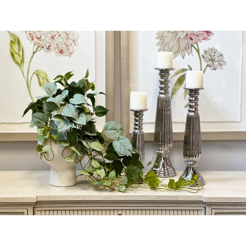 Ringold Faux Ivy Plant in Ceramic Vase
