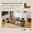 Hussan L-Shaped Metal Base Computer Desk-96847151