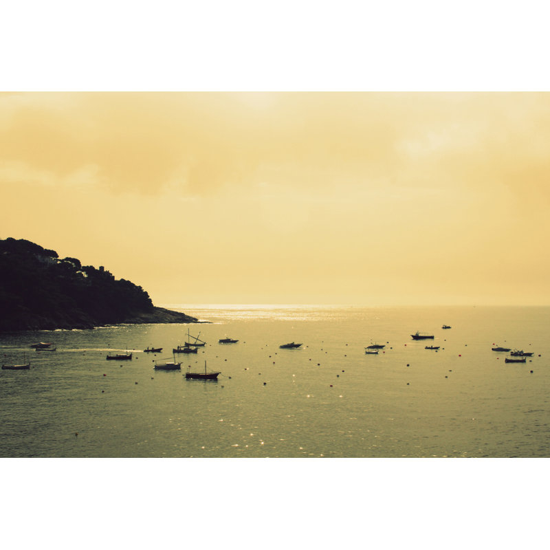 Sunset Harbour I - Wrapped Canvas Print, 20cm H x 30cm W x 3.8cm D