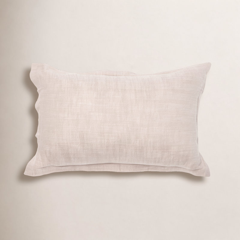 Logue Cotton Button Sham - King, King, Natural