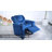 Roomy Kids' Recliner Chair with Cup Holder, Toddler Recliner With Push-Back Design, and Adjustable Footrest-110437637