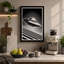 Saucer Retro - Wrapped Canvas-1639031577-1639031574