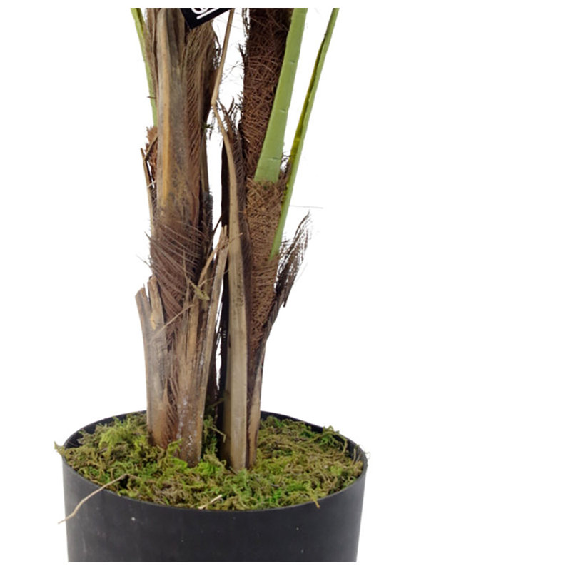 120cm Faux Palm Tree in Pot Liner