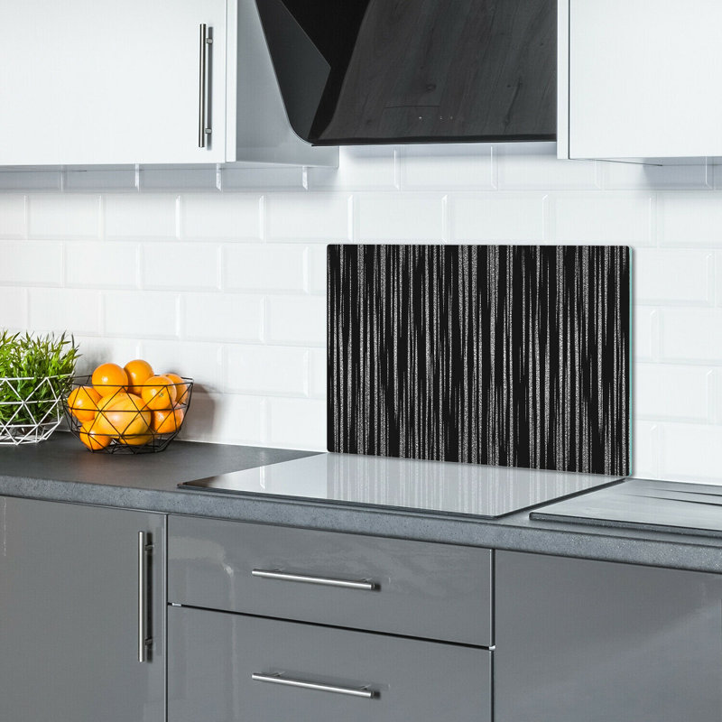 Lynnhaven Irregular Orginal Dark Stripes Chopping Board, 60cm L x 52cm W