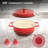 5 qt. Cast Iron Round Dutch Oven in Blue With Lid-114795877-114795882