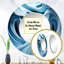 Sarolta Op Art Blue Focus II - miroir mural décoratif Op Art-630082785-658627462