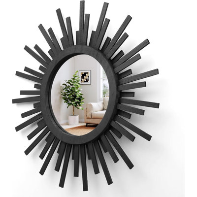 Miroir 24 po Boho Sunburst
