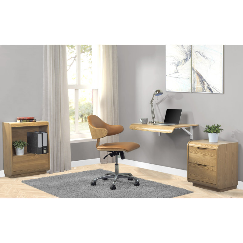 Camare Desk Chair, Oak