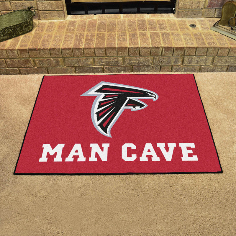 NFL Indoor Rug, Rectangle 5' x 6', Atlanta Falcons