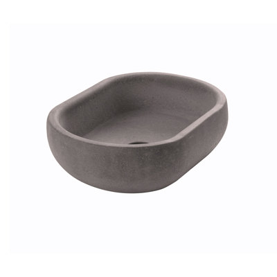 Newterra Handmade Oval Vessel Bathroom Sink