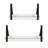 Glenbrook 2 Piece Solid Wood Accent Shelf-1302514189