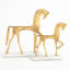 Cheval romain doré-65151014
