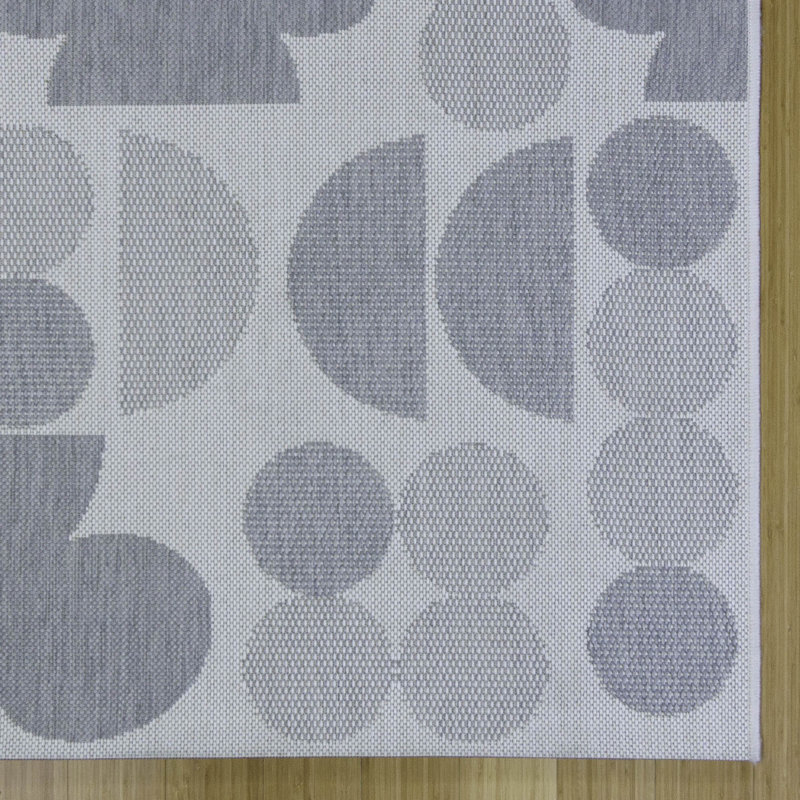 Tapis intérieur / extérieur à tissage plat sous licence Disney Mickey Mouse Spheres, Rectangle 8 pi 9 po x 13 pi 1 po