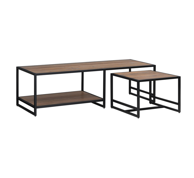 Alvern Four Leg Coffee Table with Storage