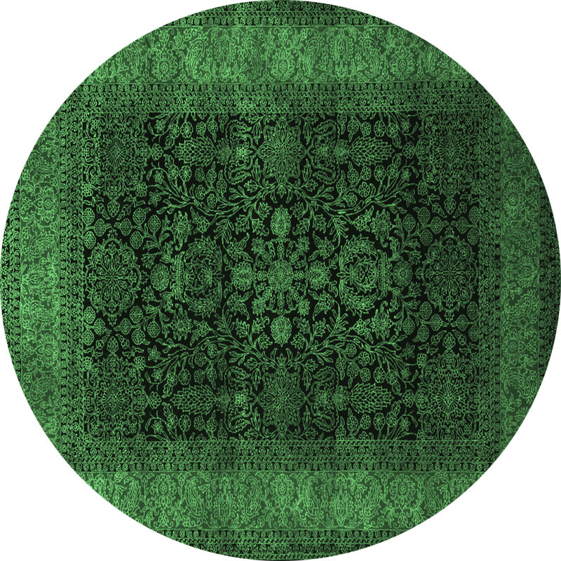 Alamgir Oriental Indoor Rug, Round 8'