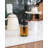 Glass Syrup Dispenser