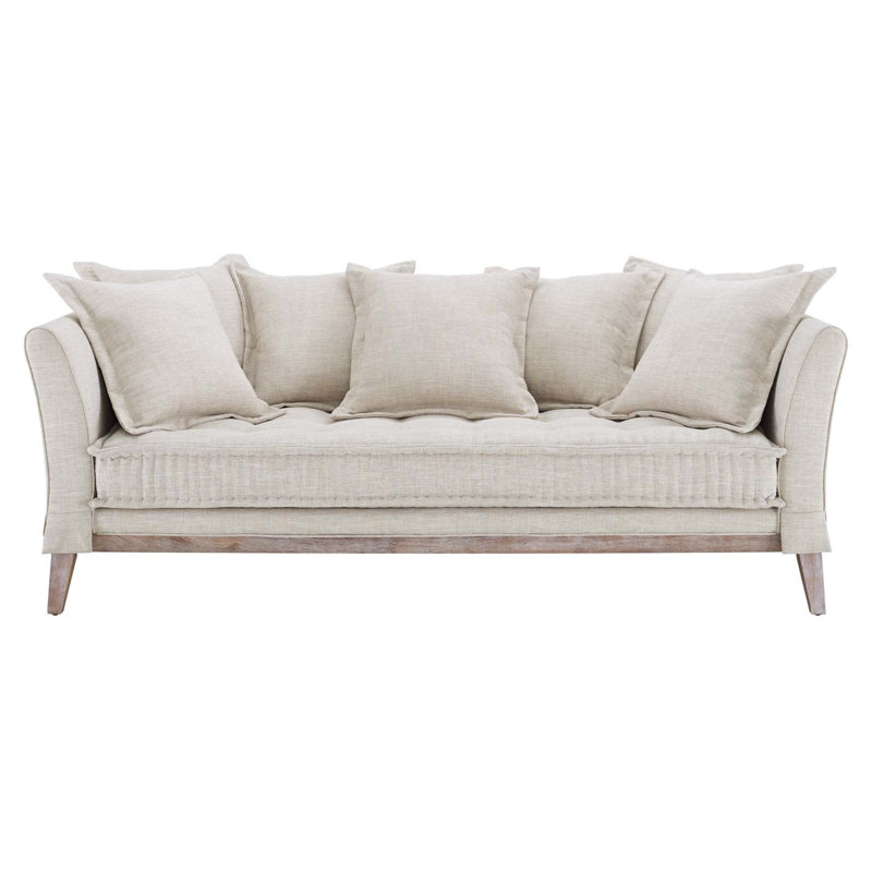 Modway Rowan Sofas, Beige 100% Polyester