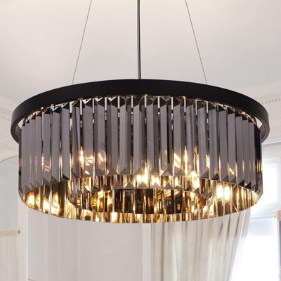6-Light Drum Chandelier