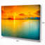 Paysage marin «Sunset over Sea Panorama» - impression d'art graphique-35120505-35120510