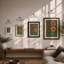 Daisy Blooms Botanical - Framed Print-2035414275-2035414280