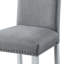 Ensemble de 2 chaises grises et blanches Parson