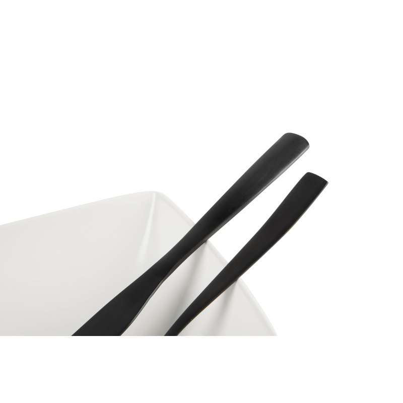Shadow 16 Piece Cutlery Set, Service for 4, Black