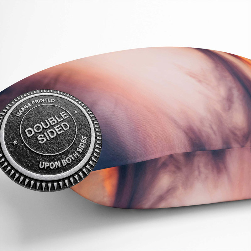 Movement of Clouds Cushion with Filling, 55cm H x 55cm W x 20cm D
