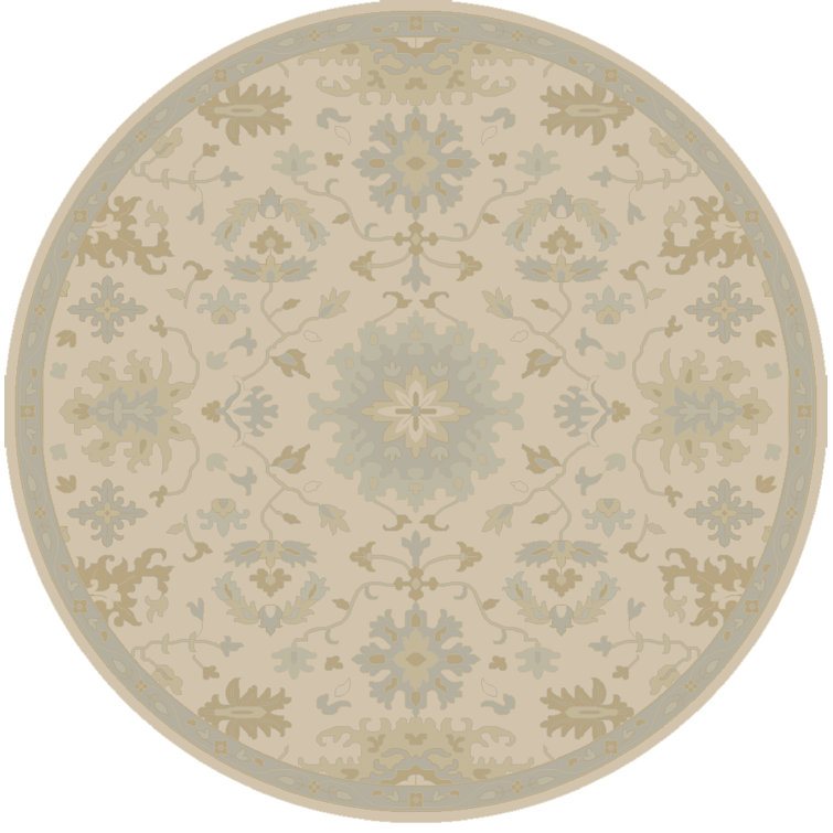 Arden Handmade Wool Blue/Gray/Beige Rug